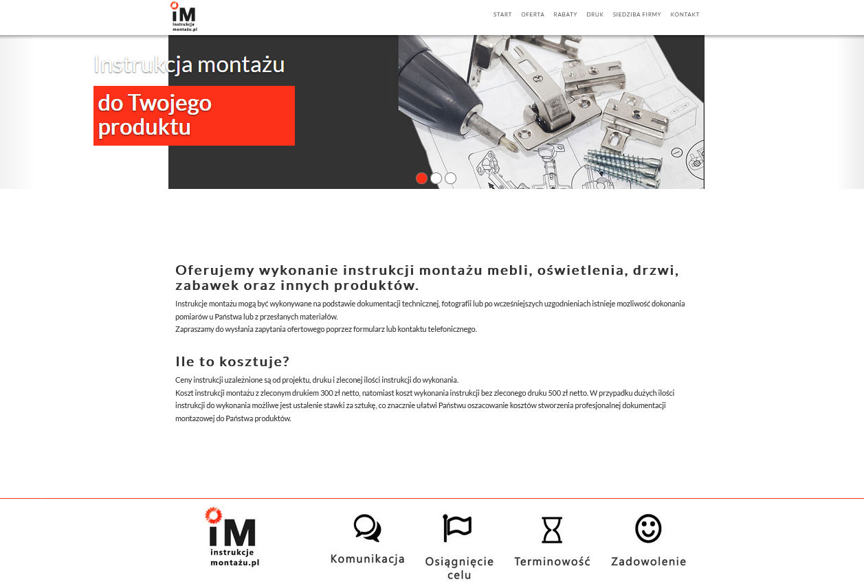 instrukcje montazu